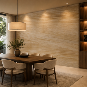 Panneau de revêtement mural léger en placage de marbre de teck de qualité supérieure pour comptoirs et meubles, pour usage intérieur et extérieur - Product Image 1