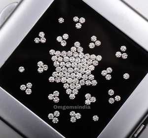 1.1 มิลลิเมตร |   เพชรหลวมทรงกลมเจียระไนแบบบริลเลียนท์ สี D ได้รับการรับรองจาก IGI สำหรับทำเครื่องประดับ พร้อมเจาะด้วยเลเซอร์ - Product Image 2