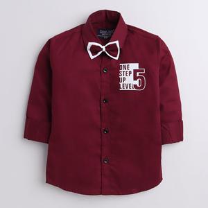 เสื้อเชิ้ตแขนยาวลายจุด - Product Image 1