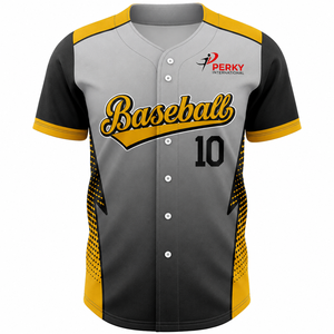 <b>Elite</b> Performance Sportswear Designed With Breathable Fabric Comfortable Fit And Durable Construction For Active Baseball Jersey - Product Image 6