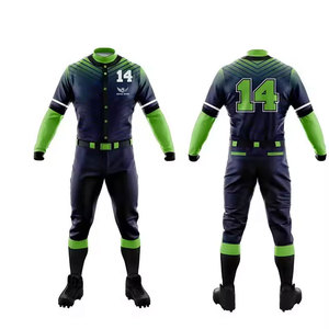 Uniforme de Béisbol Personalizado Transpirable de Poliéster, Conjunto de Camiseta y Pantalones para Equipo, Nueva Llegada - Product Image 1