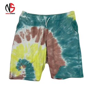 Shorts Tie-Dye Homme Qualité Supérieure Nouveau Style Décontracté en Toile avec Poches Vente en Gros Bonne Qualité Prix Abordable En 2026 - Product Image 1