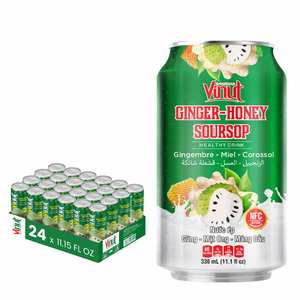 Verduras amarillas 330ml Bebida de jugo 24 latas lata de cartón Sin azúcar OEM ODM Etiqueta privada Muestra gratis Precio de fábrica Saludable - Product Image 1