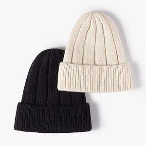 Bonnet en tricot jersey personnalisé, doux et décontracté, pour l'hiver – Fabricant de vêtements OEM, fournisseur en gros de couvre-chefs sous marque privée - Product Image 6