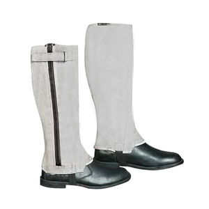 Chaparreras de Cuero Genuino para Montar a Caballo, Personalizadas con Logotipo, Novedad en Accesorios, Impermeables y Transpirables - Product Image 1