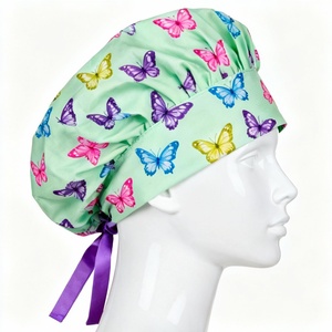 Gorros Quirúrgicos Personalizados con Estampado, Gorro Médico para Cabello Largo, Gorros de Enfermería para Mujeres y Hombres - Product Image 2