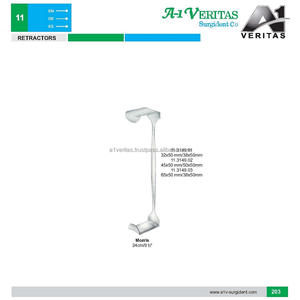 Juego de Instrumentos Quirúrgicos de Acero Inoxidable Reutilizables de Doble Extremo, Retractor Morris A-1 VERITAS de Alta Calidad |   Instrumentos de sutura - Product Image 6