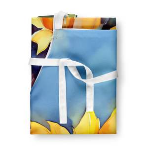 Delantal de acuarela de girasoles Multicolor grande, servidor de cocina Unisex para cocinar, manualidades para hornear, jardinería para adultos, hombres y mujeres - Product Image 3