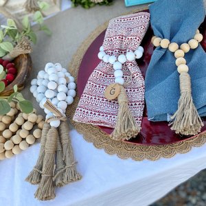 Handmade Beaded Wall Garland for Boutique Home Decor Decorative Beaded Hanging Ornament for Interior Decoration - Product Image 6