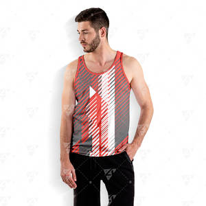 Débardeur de musculation ODM personnalisé sans manches, léger, respirant, séchage rapide, 100 % polyester, coupe sans couture - Product Image 6