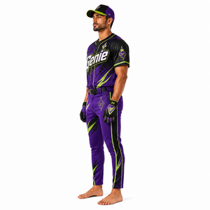 Uniforme de béisbol duradero que ofrece comodidad ligera, movimiento flexible y calidad duradera para uso regular en partidos de equipo. - Product Image 3
