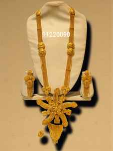 AWAIS HOUSE New Fashion Hip Hop Style Gold Plated Brass Diamond Women's Jewelry Set Necklace <b>Bracelet</b> Engagement Party Wedding - Product Image 3