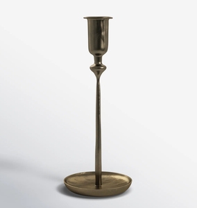 Chandelier élégant en bronze antique avec base en forme de plat, idéal pour la décoration intérieure et les centres de table de mariage - Product Image 2
