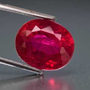 Pierre précieuse naturelle de rubis rouge du Mozambique, taillée en facettes, pierre brute, qualité supérieure pour la fabrication de bijoux, cristal précieux - Product Image 3