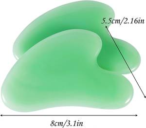FAIZA CRAFT Outil de massage professionnel en résine écologique fait main avec logo personnalisé pour le corps (Gua Sha) - Product Image 3