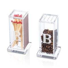 Boîte Judaica Tzedakah de luxe moderne: Une belle collection de cadeaux juifs, avec un support Besamim en acrylique givré - Product Image 4