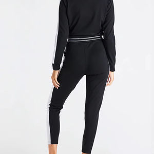 Pantalon de survêtement décontracté pour femme, couleur unie, taille élastique respirante, style évasé, qualité supérieure, personnalisable OEM, collection hiver - Product Image 6