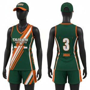 Artículo Más Vendido, Conjunto de Uniforme de Netball Personalizado para Hombre, Conjunto Completo de Vestido de Netball Sublimado para Jóvenes y Mujeres, Precio de Fábrica - Product Image 1