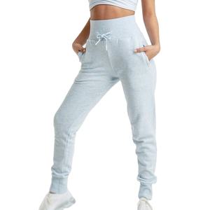 Joggers de fitness pour femmes de haute qualité 95% coton 5% pantalons de survêtement en spandex avec décoration de gland et style d'hiver de poche - Product Image 6