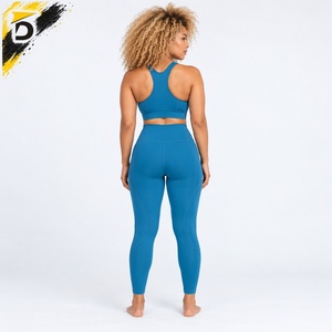 Conjunto de Yoga para Mujer de Alta Calidad, Tejido Transpirable, Diseño Flexible para Yoga, Pilates, Entrenamiento en Gimnasio y Ejercicios Diarios - Product Image 2