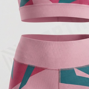 Conjunto de Yoga sin Costuras de Secado Rápido para Mujer, Sujetador Deportivo Reversible, Leggings Transpirables, Ropa Deportiva, Color Personalizado - Product Image 5