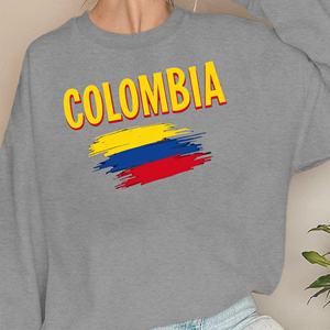 COLOMBIE avec drapeau sweats femme - Product Image 4