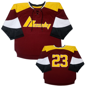 Fabricant de maillots de hockey sur glace personnalisés par sublimation, vêtements d'équipe, maillots de hockey respirants et à séchage rapide, vente en gros, fabrication OEM - Product Image 2