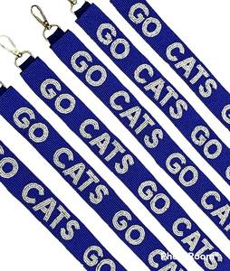 Beaded Gameday Purse Strap, College Team <b>Spirit</b>, Custom Colors - Product Image 3