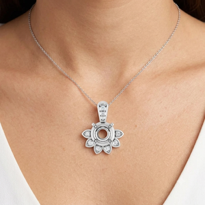 Fabricante de Joyería de Plata de Ley 925 con Diseño de Amanecer y Zirconia, Logotipo Personalizado, Proveedor de Joyería B2B, Envío a Todo el Mundo - Product Image 3