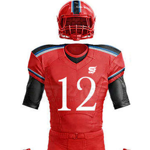 Low MOQ <b>Hot</b> Sale American Football Uniform Stylish Design Flexible Fit Team Colors Polyester Customizable Colors Sizes - Product Image 4