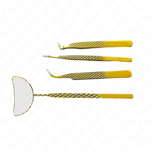 Eyelash Extension Tweezers Set Stainless Steel Pointed Tip Volume Lash <b>Tools</b> Mirror Finish Custom Logo Durable - Product Image 4