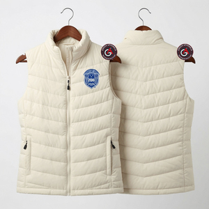 Zeta Phi Beta Sororité et fraternité Gilet bouffant en lettres grecques Veste bouffante - Product Image 1