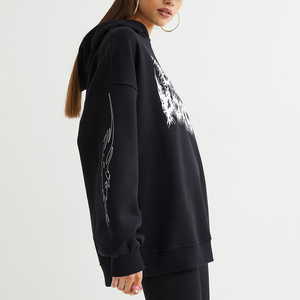 Sudadera con capucha personalizada para mujer, estilo urbano, informal, básica, de manga larga, lisa, cómoda, con cremallera completa, corta, para mujer - Product Image 4