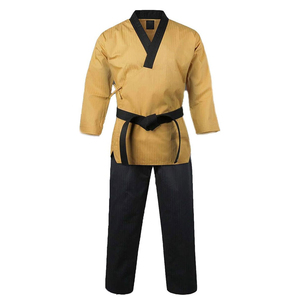 Uniformes de Taekwondo en gros, uniformes personnalisés avec logo, vêtements d'arts martiaux MMA, vêtements de karaté, de judo, de kickboxing, uniformes de Taekwondo - Product Image 1