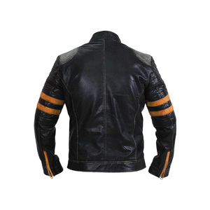 Chaqueta de Cuero Genuino para Hombre, Cuero Suave de Primera Calidad, Colección de Moda Casual Elegante - Product Image 2