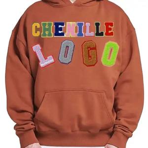 Sweat à capuche zippé oversize pour homme, imprimé floqué, logo cœur, poche avant, décontracté, en coton tricoté, streetwear d'hiver - Product Image 5