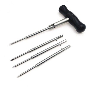 Set de Instrumentos Ortopédicos para Articulación de Cadera con Mango para Clavo Acetabular y Retractor de Gancho Femoral Java Surgical - Product Image 3