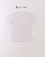 T-shirt écologique pour le monde durable avec du Polyester recyclé et du coton provenant de la Production de déchets dans mon usine