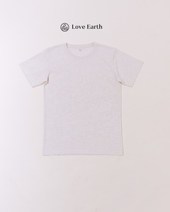 เสื้อยืดทรงหลวม ผลิตจากเส้นใยโพลีเอสเตอร์รีไซเคิลและผ้าฝ้ายผสม ผลิตจากเศษวัสดุจากการผลิตของโรงงานของฉัน - Product Image 5