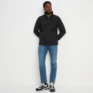 Vestes softshell d'hiver pour hommes personnalisées, brodées, écologiques, imperméables, épaisses, thermiques, pour le travail en extérieur - Product Image 2