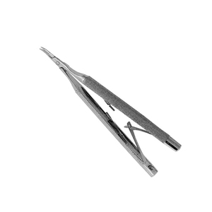 ที่จับเข็มขนาดเล็กแบบแมนนวล 12 ซม. คาสโตรวีโฮ ปลายทังสเตนคาร์ไบด์ ผลิตจากเหล็กกล้าไร้สนิมเยอรมัน ชุดเครื่องมือผ่าตัดตาความแม่นยำสูง - Product Image 5