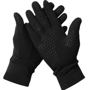 Gants de course sportifs durables avec rembourrage absorbant les chocs sur la paume et poche sécurisée pour clés, conçus pour les joggeurs et les sportifs. - Product Image 2