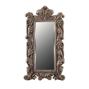 Wooden <b>Mirror</b> Frame Fine Home Styling Feature Crafted to Encourage Elegant Visual Flow Throughout Interior Spaces - Product Image 6
