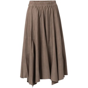 Jupe en cuir légère et respirante pour femme, grande taille, style décontracté, avec taille naturelle, vente en gros, idéale pour l'été - Product Image 1