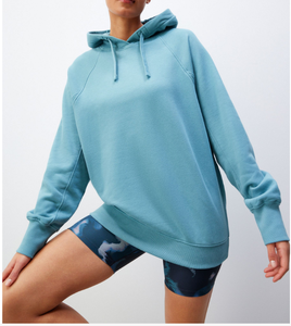 Sudadera de Invierno de Felpa Francesa de Algodón/Poliéster, Estilo Urbano Vintage, Holgada, Gruesa, Térmica y Ecológica - Product Image 1