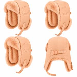 Gorro de esquí de invierno con forro, gorro cálido a prueba de viento con protección para los oídos para adultos, uso al aire libre - Product Image 4