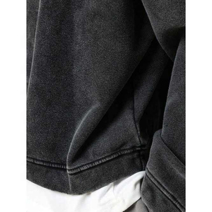 Custom <b>Vintage</b> Crewneck <b>Sweatshirt</b> Blank Crew Neck <b>Sweatshirts</b> for Men Acid Wash <b>Sweatshirt</b> Wholesale rate breathable OEM - Product Image 5