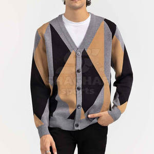 Cárdigan para Hombre, Suéter Casual de Punto, Cierre de Botones, Uso Diario, Moda de Invierno - Product Image 5