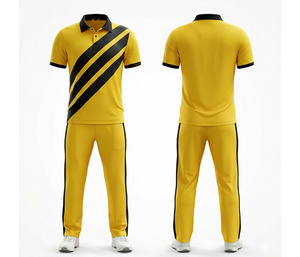 OEM Custom <b>Cricket</b> Uniform Sublimation Sportswear Set | Men Women Youth <b>Cricket</b> Wears Polo Shirt and Trouser Full Team - Product Image 3