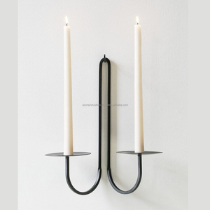 Modern Luxury Black Iron <b>Tealight</b> <b>Candle</b> Holder Unique Style Decorative Metal Holder With Elegant Standard Design - Product Image 4